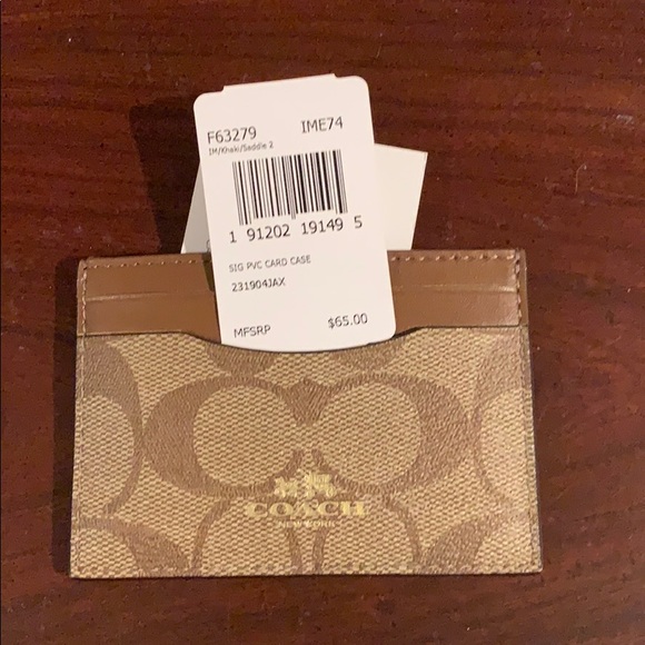 Coach card holder - Picture 2 of 3